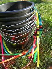 LEBENSMITTELECHT! Futtereimer Umhängen BioThane Stalleimer Futtertrog Futtersack