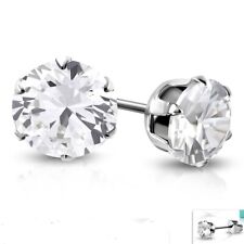 Edelstahl Ohrringe 10mm