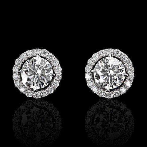 Diamant ohrring lab - diamant,