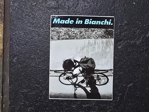 Vintage bianchi aufkleber - bianchi,