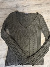 Marc O Polo Strickpullover Khaki Grün Gr. M