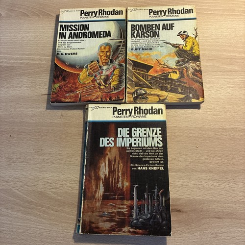 Perry rhodan planetenromane - 3x,
