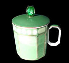 Swarovski x Rosenthal SIGNUM Fern Becher mit Henkel und Deckel 0,39 L