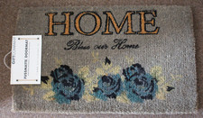 Fußmatte "Home" Kokosfußmatte Türvorleger Fußabstreifer 44 x 74 cm Kokosfaser