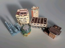 Modelleisenbahn H0 Konvolut Gebäude Häuser Bahnhofsauf ua v Vollmer Kibri Faller