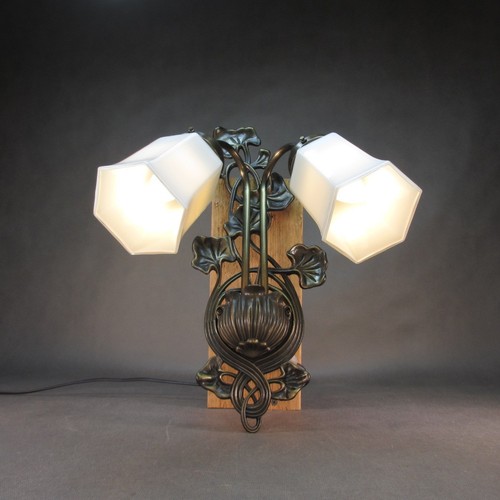 Vintage messing wandlampe - vintage,