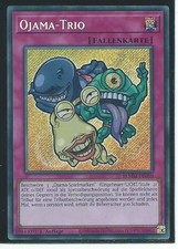 YU GI OH OJAMA TRIO  BLMM-DE010  SECRET RARE 1.AUFLAGE