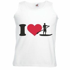 Tank Top I LOVE KAJAK FAHREN -