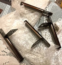 4 Metall MÖBEL ODER SOFABEINE