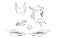 Verkleidungskit 7 Teile weiß