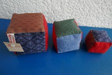  3 Stoffwürfel für Baby /