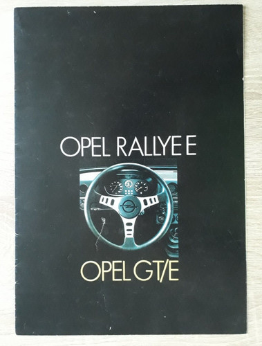 Opel kadett rallye gt e - &, gt/e