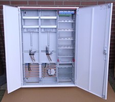 Striebel&John DA37CG bestückt Zählerschrank 2 Zähler mit APZ neue VDE 1100mm ABB