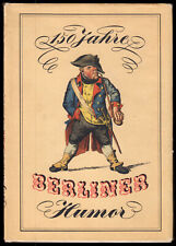 150 Jahre Berliner Humor - Zeichnungen und Karikaturen, um 1960