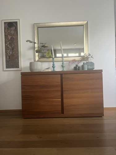 Sideboard echtholz nussbaum - sideboard,