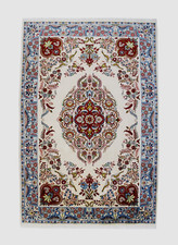 Tiermotiv Tabriz Orientteppich handgeknüpft Teppich Rug Tapis ca 290 x 195 cm