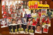 148 Autogrammkarten FUSSBALL