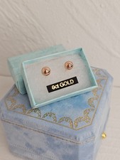 Ohrstecker 9 kt Rotgold echt