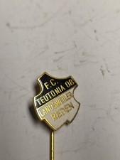 Alte Anstecknadel Fußball FC Teutonia 08 Landsweiler Reden [238]