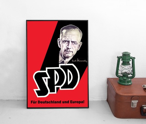 Poster spd 1949 kurt - poster,