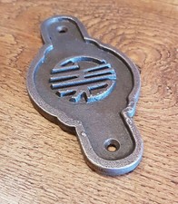 GWR Great Western Railway - massives Gusseisen Vintage-Stil Totem Türschild