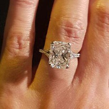 5 Karat Radiant Diamant