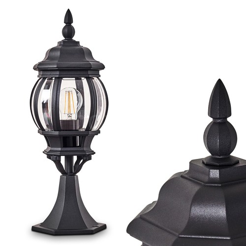 Schwarze wege hof lampen - schwarze,