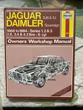Haynes Jaguar XJ12 XJS Daimler