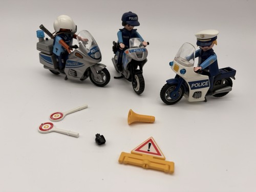 Playmobil polizei motorrad - polizei,