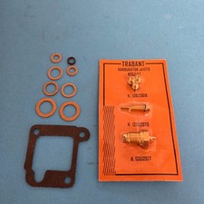 5 teilig Düsensatz Vergaser alte Ausf. Reparatursatz incl Dichtungen Trabant 601