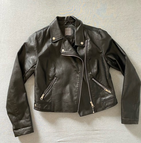 Lederjacke schwarz vintage