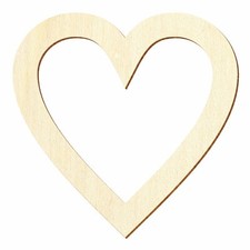 Holz herz rahmen deko - herz,