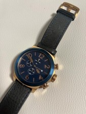 JET SET Watches Vienna Herrenarmbanduhr blau / gebraucht