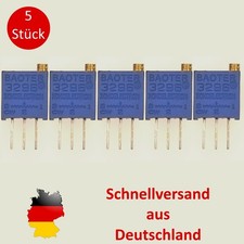 5 x Potentiometer Typ 3296