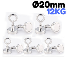 10 x Neodym Magnetösen 12 kg