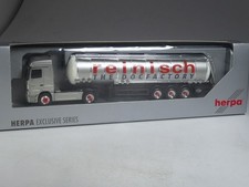 (YG-29) Herpa Exclusiv Mercedes Actros Tank-Sattelzug Reinisch Docfactory in OVP