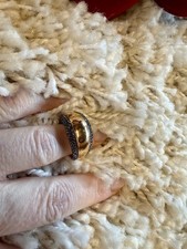 Swarovski Damenring Schwarz