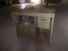 MAFAC K100 Bandschleifer Absauganlage Maschinentisch Absaugtisch