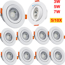 5/10x LED Einbau Strahler 3W
