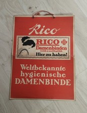 RICO- Damenbinden (20er- Jahre)- Hängeplakat