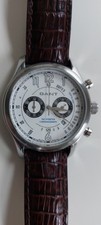 Gant Astoria Tachymeter Chronograph Herren Armbanduhr Lederband