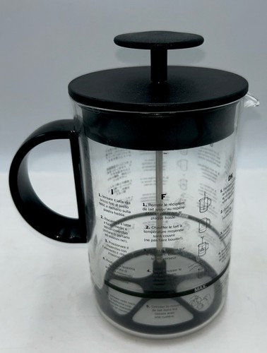 Bodum black milk frother - black,