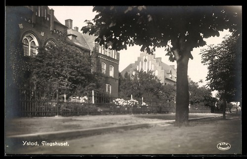 Ansichtskarte ystad - ansichtskarte,
