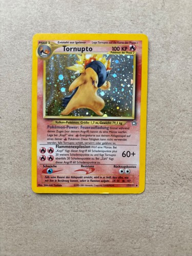 Pokémon karte holo tornupto - karte,