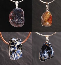 Unikat Edelstein Anhänger mit