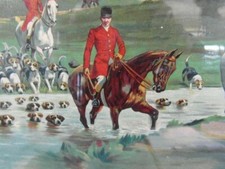 Kunstdruck in antikem Rahmen