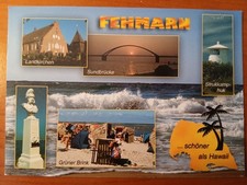 Postkarte 2717 gelaufen, Insel Fehmarn, Ansichtskarte, Sammlung