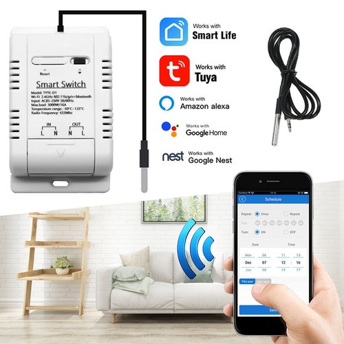 Tuya wifi smart life kabellos - tuya,