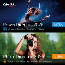 CyberLink PowerDirector 2025 Ultra & PhotoDirector 2025 Ultra Download eMail ESD