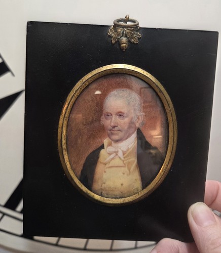 Antiker regency ära miniatur - regency,